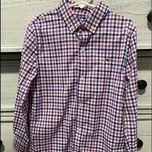Vineyard Vines Boys button down shirt, size 7
